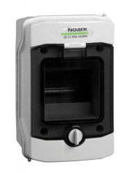 Rozdzielnica modułowa 1x4 natynkowa IP65 drzwi przeźroczyste PHS