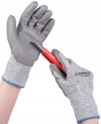 Rękawice robocze antyprzecięciowe ochronne roz. 8 Schmith