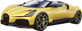 Model samochodu Bburago Bugatti W16 Mistral
