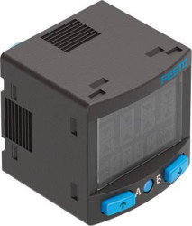 FESTO Czujnik ciśnienia 1 szt. SPAN-B-B2R-Q4-PN-L1+2.5S -1 bar do 1 bar złącze męskie 1 NC, 1 NO