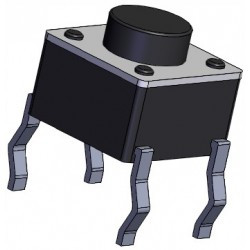 10x Micro switch TACT przycisk mikroprzełącznik 6x6mm switch 4.3mm h 5mm 4p