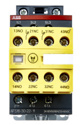 Stycznik 24 → 60 V AC ABB Jokab styki: 3 30 A 3NO Śruba 1SBL177082R1122 AFS16-30-22-11