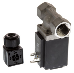 Zawór elektromagnetyczny 24 V AC/DC Burkert 2-drogowy G żeńskie 1/2 cala 1/2cal NC