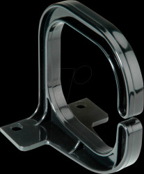 26990318 Cable management bracket, 80 x 80 mm, plastic, black