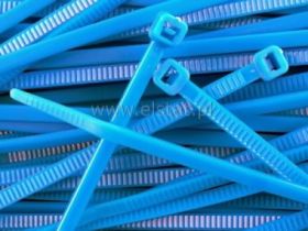 Opaska zaciskowa 2,5x100mm ( niebieska ) op. 100