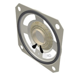 Głośnik miniaturowy średnica 50.5mm 50.5 x 50.5 x 12mm 1.5W PUI Audio