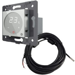 Livolo wkład termostatu pokojowego dotykowego szary z podłogowym czujnikiem temperatury