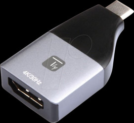 IADAP-USBC-HDMI4K Adapter, USB-C &gt; HDMI, 4K @ 30 Hz