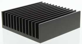 Radiator 101.6 x 101.6 x 31.75mm 1.79°C/W Kwadrat Uniwersalny Alu