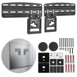 Uchwyt do TV Maclean, kompatybilny z telewizorami Samsung QLED, 43-85, max. 60kg, MC-806 N