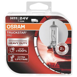 OSRAM 64216TSP-HCB Truckstar Halogen bulb H11 70W 24V for vehicles