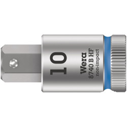 Wera 05003043001 8740 B HF Zyklop In-Hex 3/8&quot; Bit-Socket 10 x 38.5mm