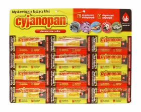 KLEJ CYJANOPAN 2G TWARDY