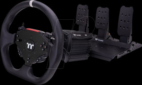 GRB-G15-DGT3BB-01 G15 Direct Drive Racing Wheel with Pedals Bundle
