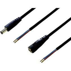 BKL 075215 Low Power Cable 2.10mm Plug 2.50 m set