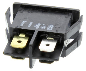 Przełącznik kołyskowy Zatrzaskowy Nie 16 A DPST Czarny IP40 Marquardt