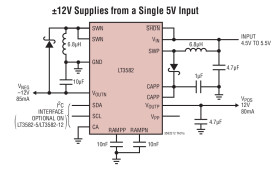 Boost and Single Inductor Inverting DC/DC Converters with Optional IC Programing and OTP