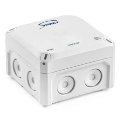 Puszka naścienna 85x85x54mm IP66 z membranami szara SNFK08 83168002