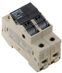 Fuse terminal block, 2 pole, 1.5-25 mm², 690 V, 32 A, 1966090000