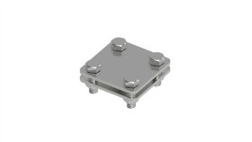 Złącze Uniwersalne 2-Elem. 60X60 Bednarka-Bednarka Stal Nierdzewna 214.1 Ni...