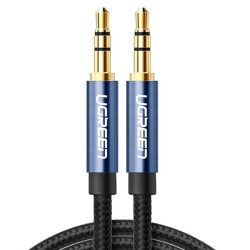 Kabel Jack 3,5 Wt.-Wt. 3m AUX UGREEN, Niebieski