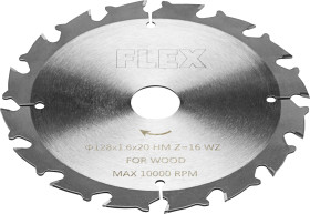 Tarcza tnąca Flex D128x1,6x20 HM Z=16 WZ 128 mm 1 szt.