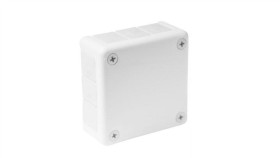 Puszka Natynkowa Hermetyczna Pusta 98X98x42mm Ip55 Biała