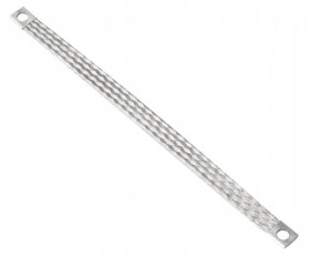 PRZEWÓD MASOWY PLECIONKA TAŚMA UZIEMIAJĄCA KABEL M6xM6 20 cm 10mm² P/9/2/M6xM6/6/LS