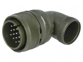 Złącze okrągłe wtyk na przewód -PIN 19 męskie MS/DS DS3108A 22-14P