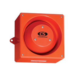 Sygnalizator akustyczny 48 V DC Ściana lub przegroda Clifford & Snell 32-tonowy IP66