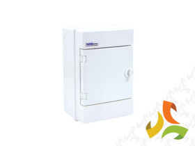 Rozdzielnica hermetyczna PV 1000V DC 1x4 natynkowe IP65 IK07 drzwi białe RH-4/B 36.03 ELEKTRO-PLAST