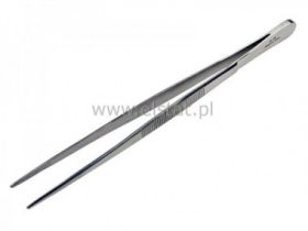 Pęseta prosta 180mm, chirurgiczna, gruba, solidna