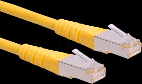 21151392 Patch cable Cat.6 S/FTP PIMF yellow 15m