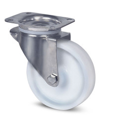 Koło samonastawne średnica kabla 125mm Tente 200kg wysokość całkowita 155mm