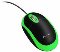 ATN-MYSZ5USB-G Przewodowa mysz optyczna podłączana pod port USB (zielona)