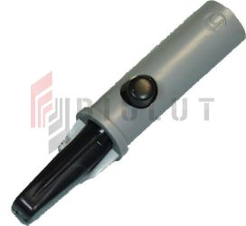 Krokodylek bezp. gn. 4mm AK 10-BK 60V=/30V~ 6A