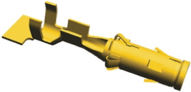 Końcówka pinowa Żeński Połączenie zagniatane 20 → 17 AWG