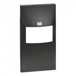 LIVING NOW plakietka łącznika automatycznego k4430/k4432 (bez regulacji) 2mod. czarny KG17