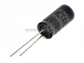 2200uF 16V kond. ele. 105C 10x25 HL