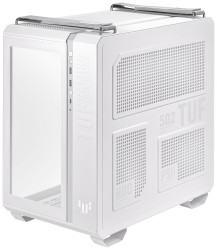 Asus TUF Gaming GT502 PLUS Midi Tower Obudowa do komputera biały z filtrem przeciwkurzowym, z okienkiem
