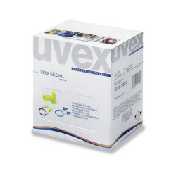 uvex 2112095 Hi-Com Mini Ear Plugs 24 dB Disposable 100 Pair
