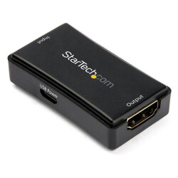 StarTech.com HDBOOST4K2 45 ft. (14 m) HDMI Signal Booster - 4K 60Hz