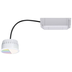 Paulmann 93075 LED Coin ZigBee RGBW Bathroom Recessed Light Satin G