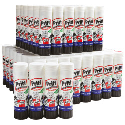 Pritt 1618864 Glue Sticks 43g Pack of 100 + 4 Free