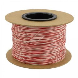 07.4011.0500 Przewód krosówka TDY 2x0,5 biało-czerwony Mercor /500m/