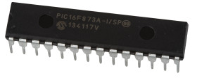 Mikrokontroler Microchip PIC16F SPDIP 28-pinowy Otwór przezierny PIC 7,2 kB; 128 B 8bit CAN: 20MHz RAM:192 B Ethernet:
