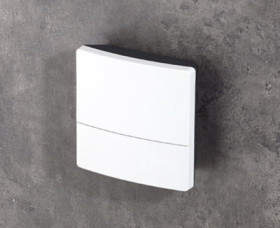 ASA+PC-FR enclosure, (L x W x H) 140 x 46.5 x 140 mm, light gray (RAL 7035), IP65, B3214101