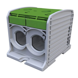 Złączka szynowa gwintowa Al/Cu STB 300-2 (87920) SIMBLOCK zielony 81302005