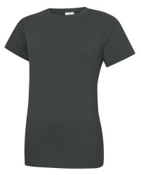 T-shirt, Ciemnoszary, Bawełna 100%, Oddychające, M, Krótki