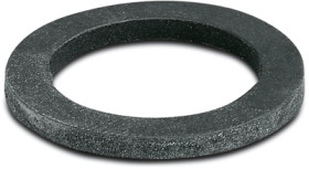 Flat seal, M20, (W x H) 29 x 1.8 mm, NBR, black, for IP68, 3241162